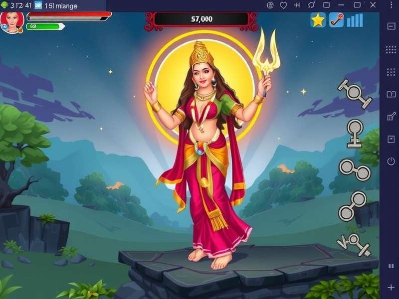 Divine Durga Challenge Gameplay Screenshot